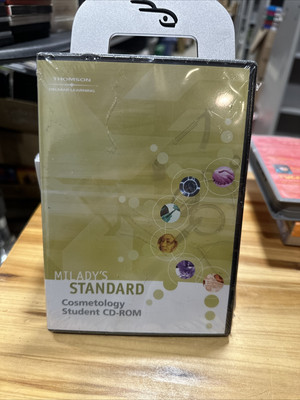 Milady's Standard Cosmetology Student CD-ROM PC learning tool exams practice +