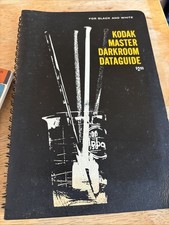 Vintage 1971 Kodak Master Darkroom Dataguide for Black and White Film Book