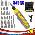 43PCS Bits Set 4V USB Rechargeable Power Tool Cordless Electric Screwdriver Kit