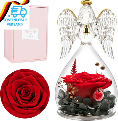 Miofula Ewige Rose Geschenke Für Mama, Infinity Rosen Geschenke Für Frauen, Schu