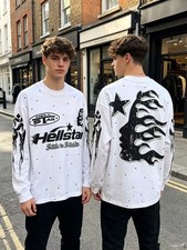 White Hellstar T-shirt Long Sleeve
