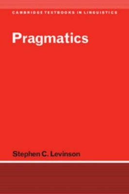 Pragmatics Paperback Stephen C. Levinson