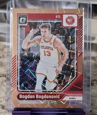 Panini 2024-25 Donruss Optic Bogdan Bogdanović Bronze Prizm #59 021 /125 Hawks