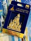 2022 DISNEY MAGIC KINGDOM WDW 50TH ANNIVERSARY CINDERELLA CASTLE 2 JUMBO LE PIN