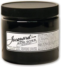 Jacquard Acid Dye for Wool, Silk and Other Protein Fibers, 8 Ounce Jar