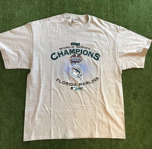 vintage florida marlins t shirt