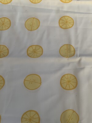 Schumacher Vorhangstoff 'Limonade' 2 Meter (200cm) Zitrone - Vera Neumann