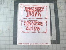 vtg 1990s hip hop  Original art Joe Buck concept logo New Jersey Drive movie 9D