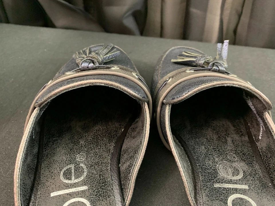 ¡¡NUEVO!! Zapatos sin cordones Nicole "YULIA NEW BLUE" ~ Talla 6 1/2 EE. UU. Foto 4 de 4