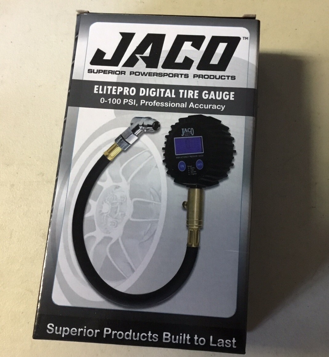 JACO ElitePro Digital Tire Pressure Gauge Professional Accuracy 100