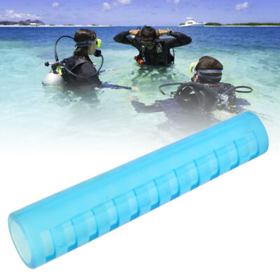 #ad Sky Blue Diving 95mm Regulator Hose Protector Underwater Low Pressure Hose FF $11.10
