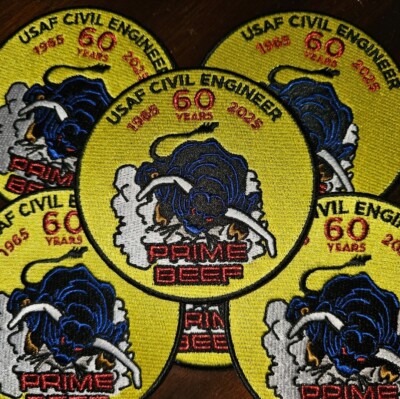 USAF Prime BEEF / Civil Engineer patch 60th Anniversary 