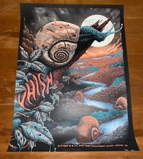 Phish Poster 10/19 10/20 2021 Eugene Oregon Matthew Knight Arena Artist Signed