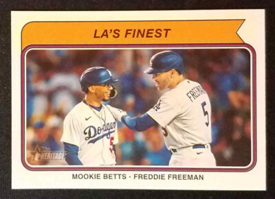 topps Mookie Betts & Freddie Freeman set topps Mookie Betts & Freddie Freeman set