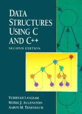 Data Structures Using C and C++ (2nd Edition) - Paperback - GOOD