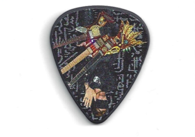 Steve Vai Guitar Pick Signature 2022 Inviolate World Tour Madrid
