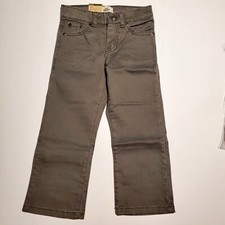 NWT Boy's Levi's 514 Size 4 Jeans Straight Stretch Slim Fit Gray