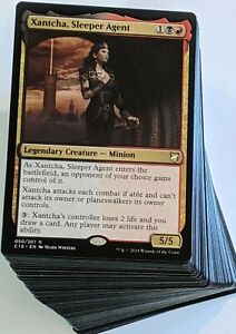 ***Custom Commander Deck*** Xantcha, Sleeper Agent - EDH Mtg Magic Cards