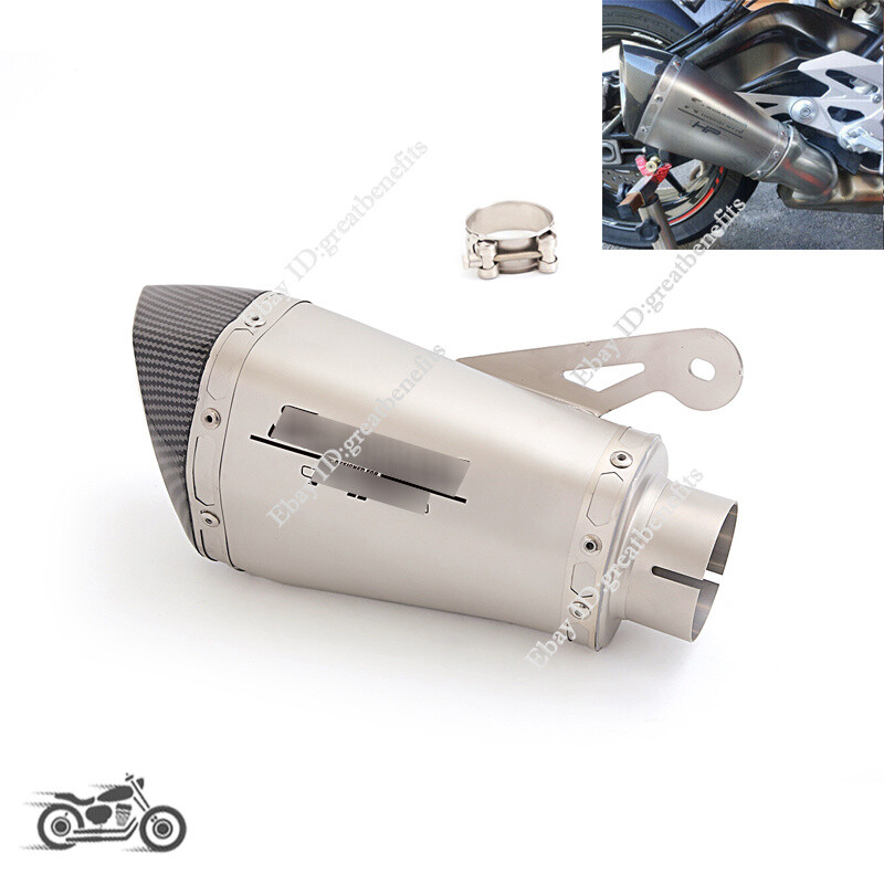 パーツ  S1000RR 2010 muffler 60mm Exhaust Tips Muffler DB Killer For BMW S1000RR 2010-2014