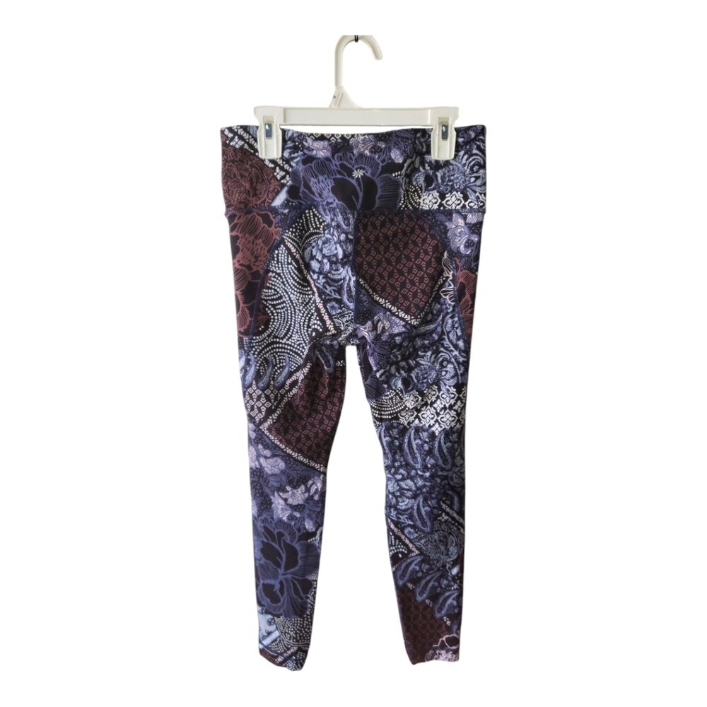 Athleta Patchwork Salutation tight Leggings Size S - image 2
