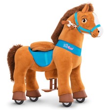 PonyCycle Ride on Horse Toy Plush Walking Pony for Kids 3-4 Yrs E337 Minimal Use