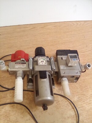 SMC AV4000-N04-5DZ W/ VHS40-N04-Z, AW40K-N04E-Z & ISE30A-N01-P