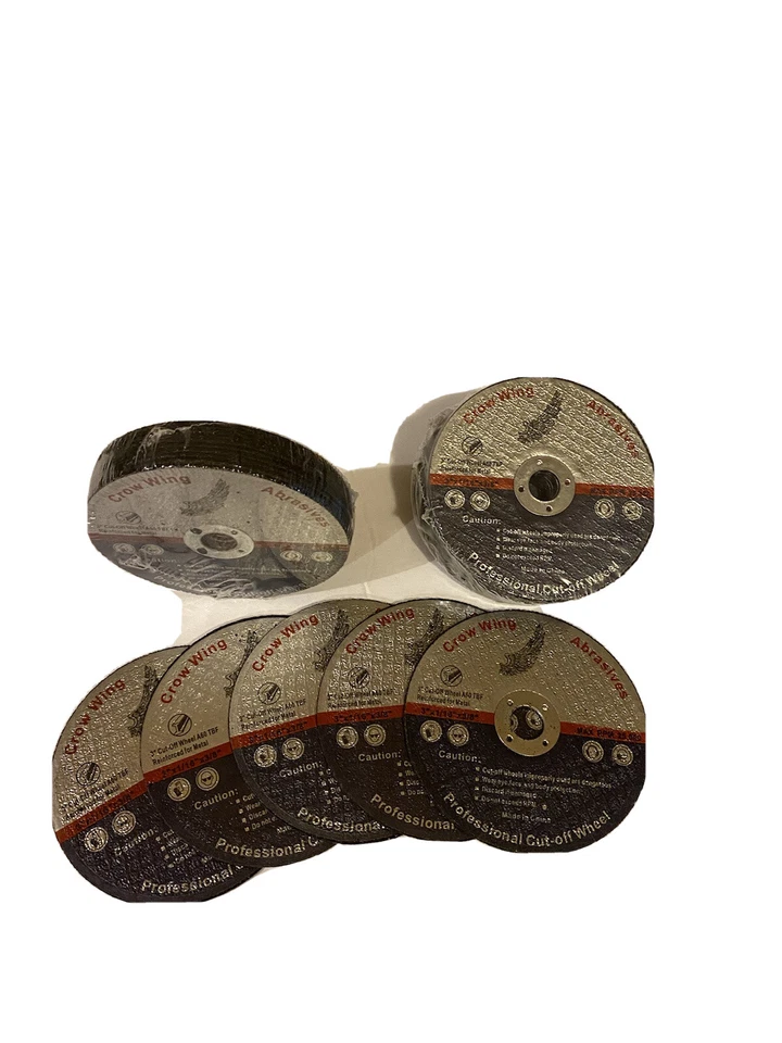 3” Metal Cut-off Wheel Disc 1/16” Thin 3/8" Arbor (25 Pack) New - Image 3 of 4