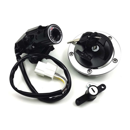 Ignition Switch Fuel Gas Cap Lock Set Fit For Kawasaki Ninja 650/EX650 2012-2016 - Picture 4 of 5