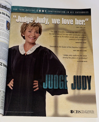 Daily Variety 2007 Feb 20 Oscar Week Judge Judy Robert Englund Ron Perlman - Picture 3 of 11