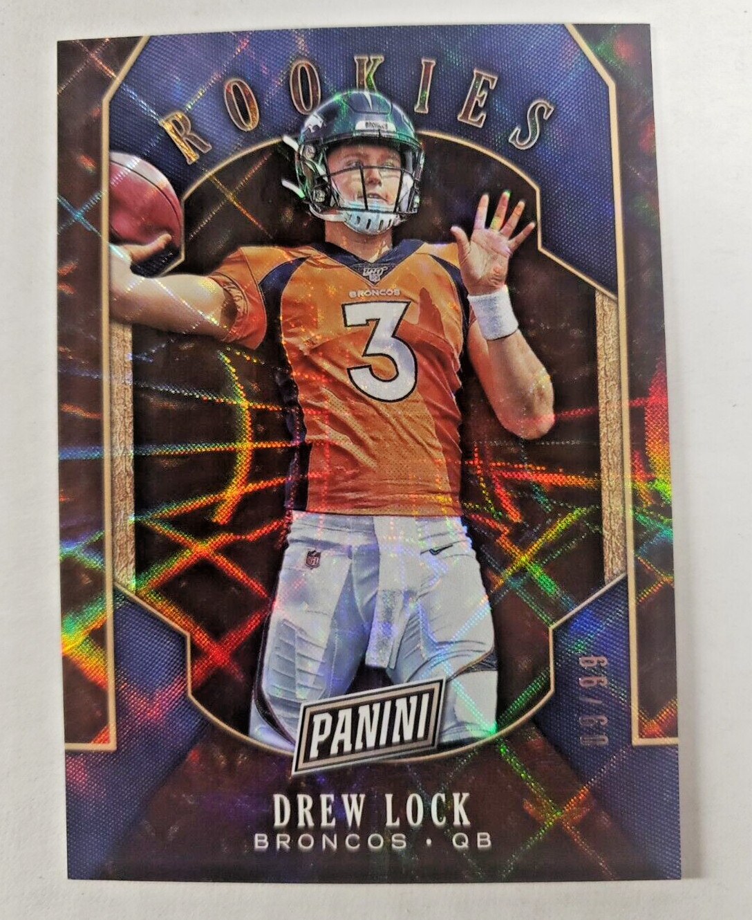 Drew Lock Panini Black Friday Rookies & Prospects #RC3 Base