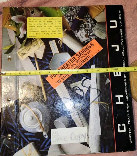 (H7) - Vintage Wallpaper Sample Book for Dollhouses, Greeting Cards, Crafts Etc - Picture 19 of 20
