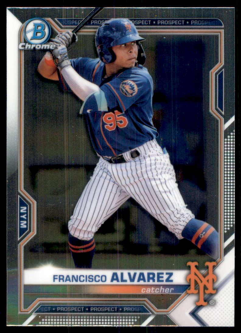 2021 Bowman Chrome Prospects #BCP209 Francisco Alvarez
