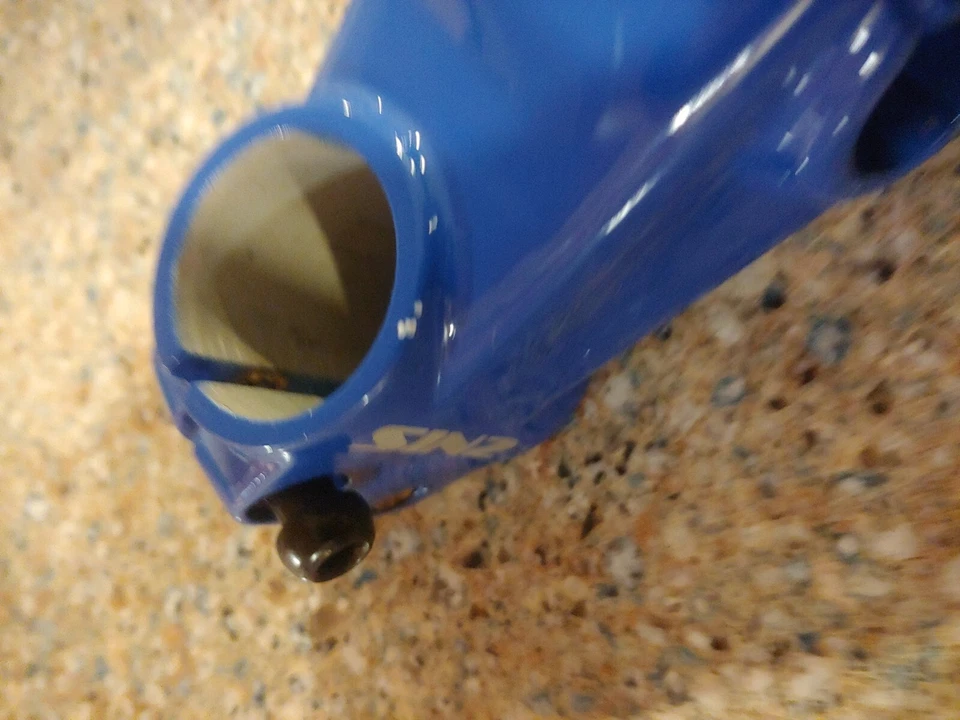 Vástago BMX Sinz Lite Racing Mid School azul SLS-04 1 1/8" x 55 mm Foto 2 de 3