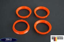 4 Zentrierringe 64,0 - 56,6 mm für Opel Chevrolet ICW RH Borbet Artec ASA Smoor