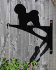 Pet Bichon Frise Dog Stylish Modern Hanging Basket Bracket
