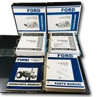 Ford Tractor 5610 6610 7610 Service Parts Operators Manual Factory Shop Set Book