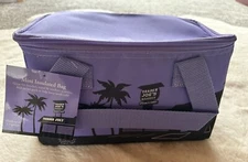 Brand New with Tag - Trader Joe's Mini Insulated Cooler Tote Bag - LAVENDER 