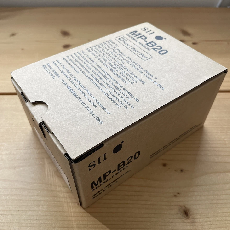 Seiko Instruments Mobile Printer Wireless USB Bluetooth With thermal paper roll - Image 3 of 4