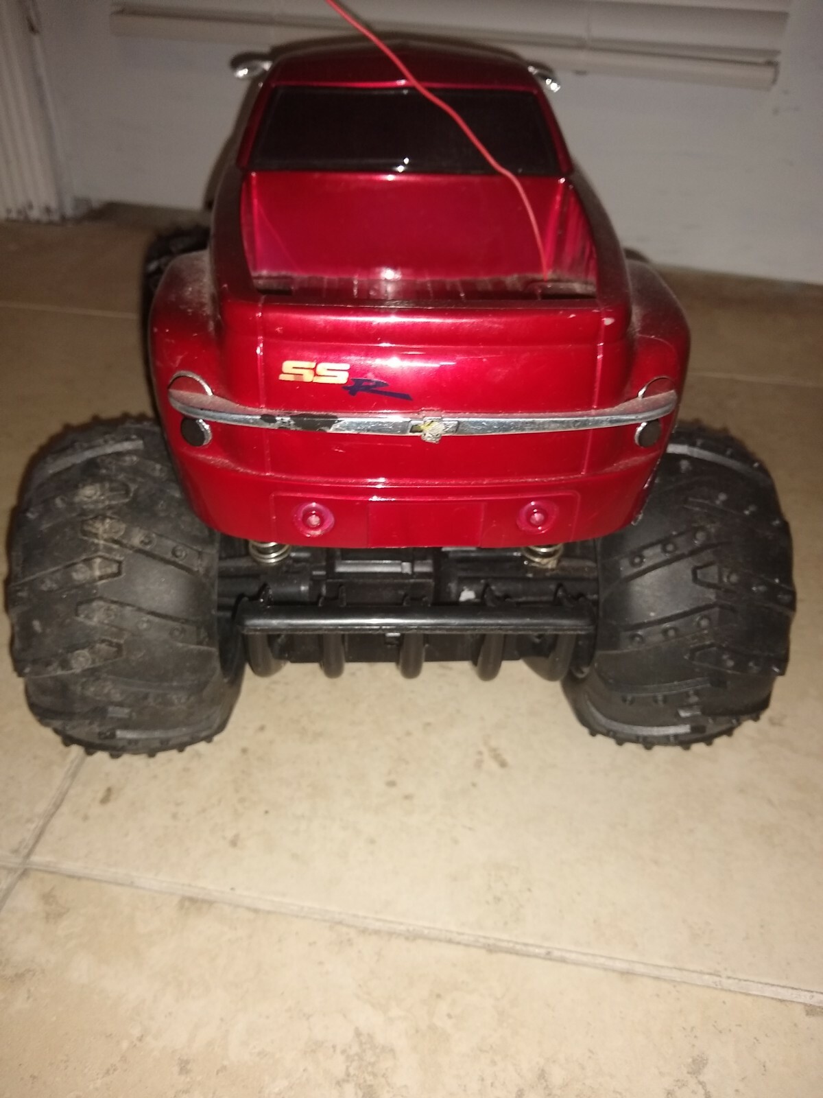 RARE FIND 1/10 FASTLANE EZTEC Chevy SSR Remote Control RC Truck 18" L