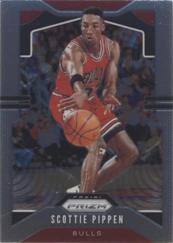 Scottie Pippen Old School Card 2019-20 Graded 9 NM Panini Mosaic