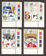 CYPRUS 1988 SG722/725 Olympic Games, Seoul MNH (JB22689)