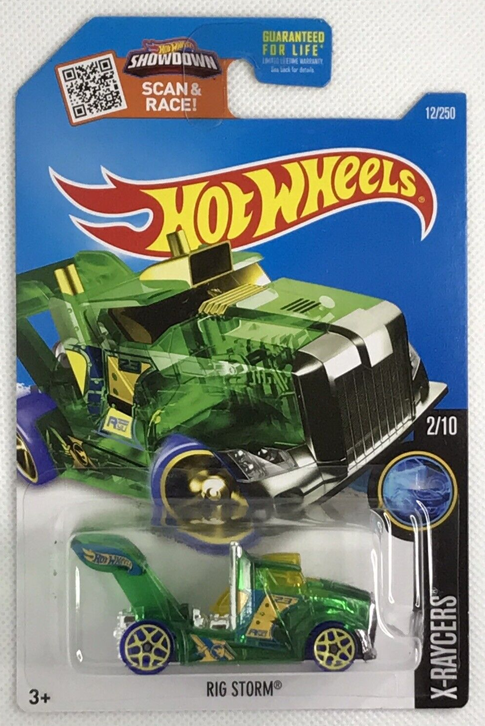 2016 Hot Wheels Treasure Hunts Rig Storm Limited Edition #12 Of 250