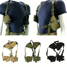 Deep Concealment Shoulder Underarm Nylon Tactical Pistol Gun Holster Adjustable
