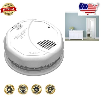 BRK 3120B Smoke Alarm: Hardwired Safety, Dual Sensors, Battery Backup Included