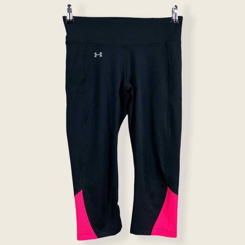 Under Armour Fly By Black Pink Capri 