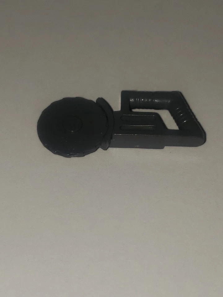 LEGO Piece Part Minifigure Size Gray Round Blade Saw Tool City! - Image 3 of 4