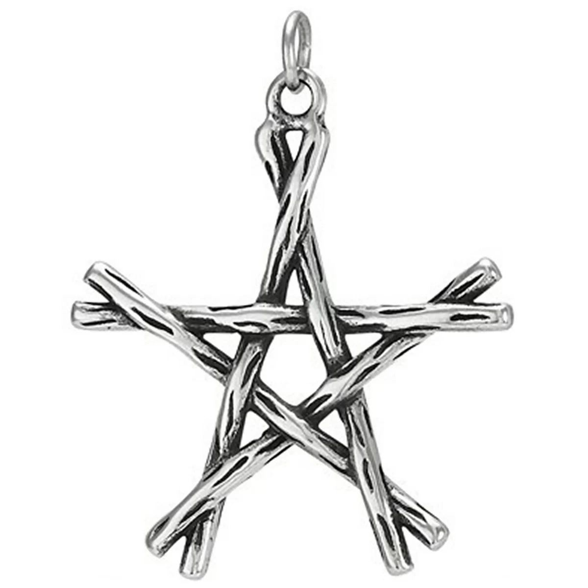 Stainless steel hotsell pentacle necklace
