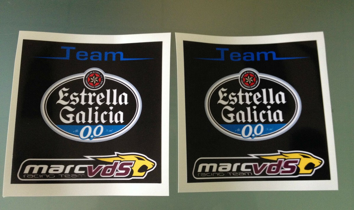 Autocollants TP Marc VDS MotoGP Racing Team – Neufs, Stickers Moto
