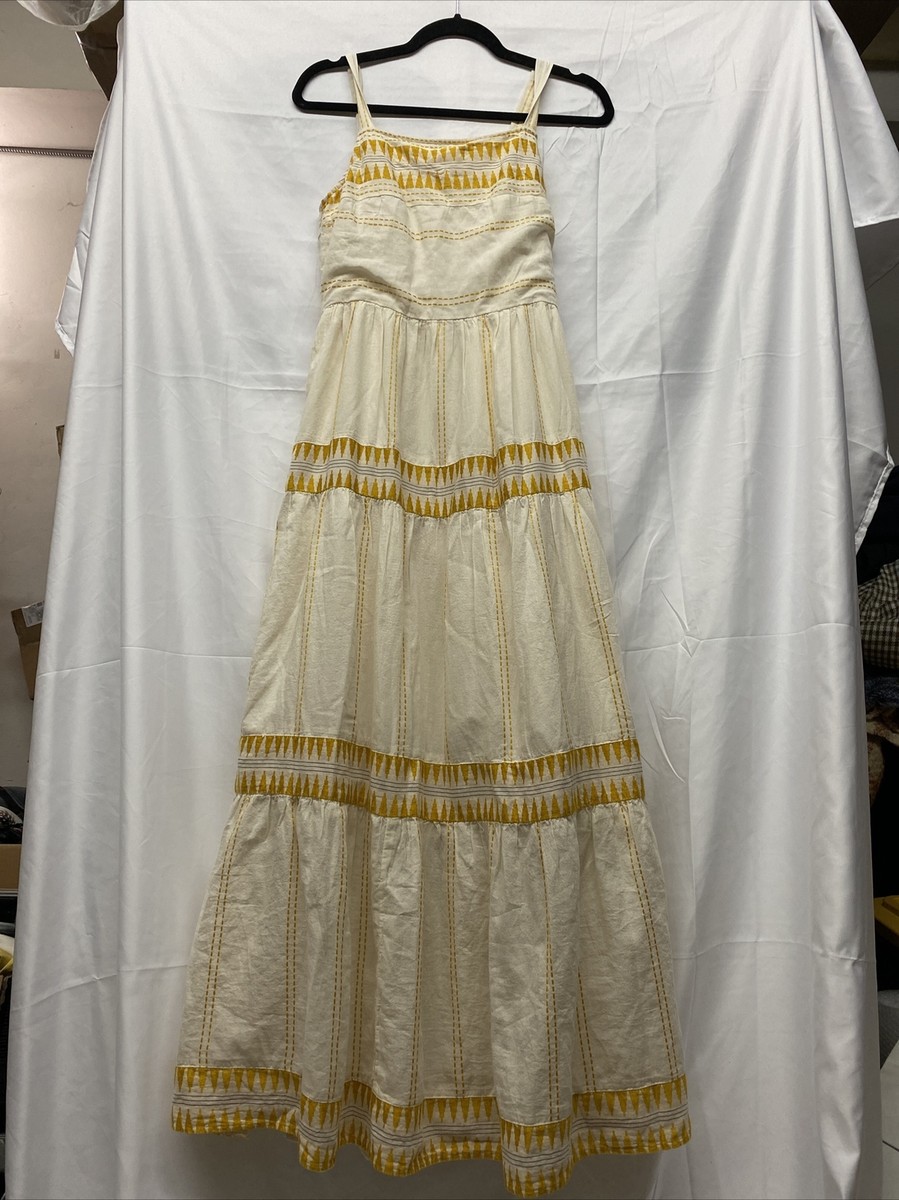 H&M Women Cream Yellow Lyocell Blend Summer Collection Long Maxi Dress XXS | eBay H&M Women Cream Yellow Lyocell Blend Summer Collection Long Maxi Dress XXS | eBay