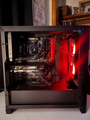 Gaming Computer, AMD Ryzen 7 2700X,  MSI Gefore GTX 1660 GPU, 16gig Ram